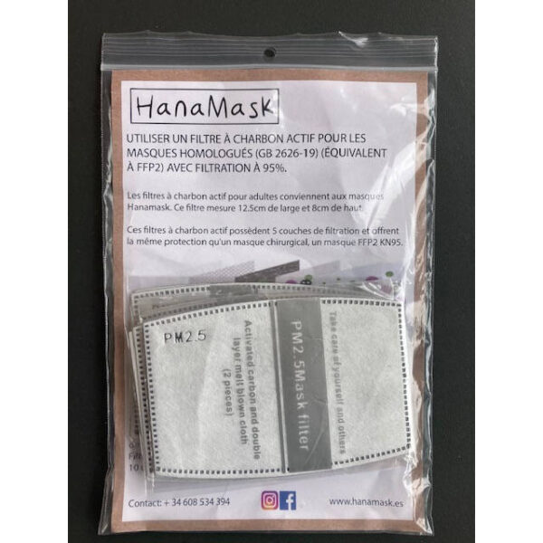 Filtres pour masque hygiénique réutilisable AoA - Boutique AoA éducation et formation - Formation professionnelle en éducation canine, éducation canine pour particuliers, garderie pour chiens.